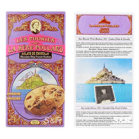 La Mere Poulard Chocolate Chip French Cookies 200g