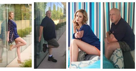 Dad Recreates His Daughters Modeling Photo Shoot Pose For Pose Teen