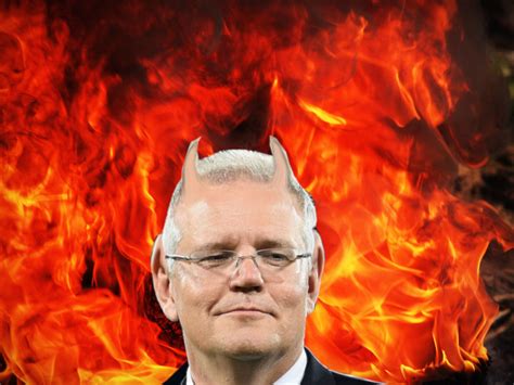 Scomo In Hell Blank Template Imgflip