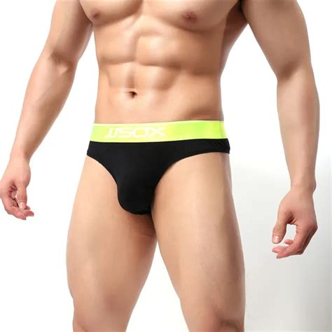 Sexy Men Underwear Modal Briefs Thong Low Waist Male Synopsiss Homme Homewear Underpants Soft