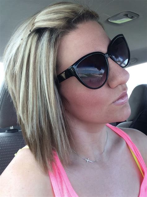 Blonde hair with lowlights bob. Blonde hair; Blonde highlights; Highlights and Lowlights ...