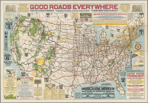 Us Map With Roads Us World Maps