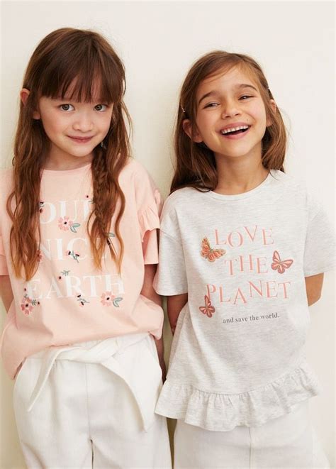Camisetas De Niña 2019 Mango Kids España Kids Fashion Trends Kids