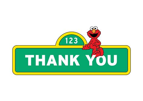 Personalized Sesame Street Sign Template