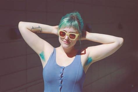 How To Dye Your Armpit Hair • Offbeat Home And Life Dyed Armpit Hair