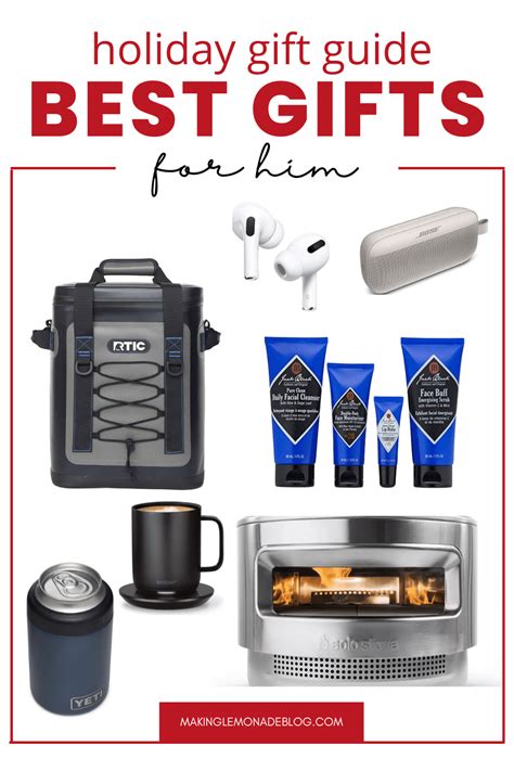 Best Gifts For Him 21 Ideas Hell Actually Want Making Lemonade