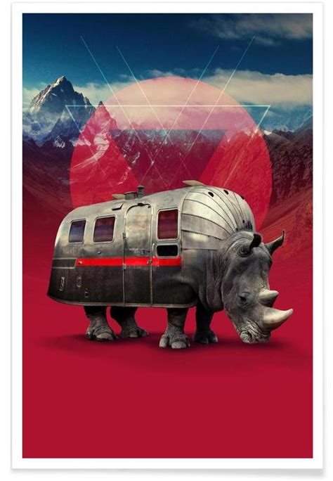 Rhino Poster Juniqe