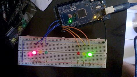 Arduino Semáforo Duplo De Três Fases Youtube