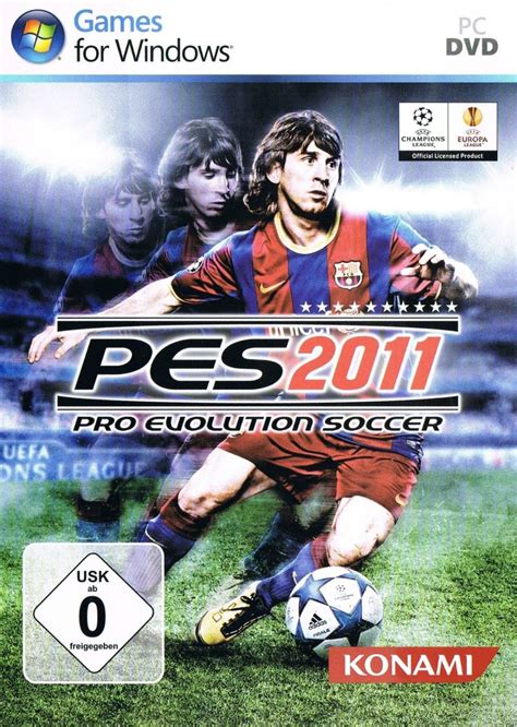 Pes 2011 Pro Evolution Soccer 2010 Windows Box Cover