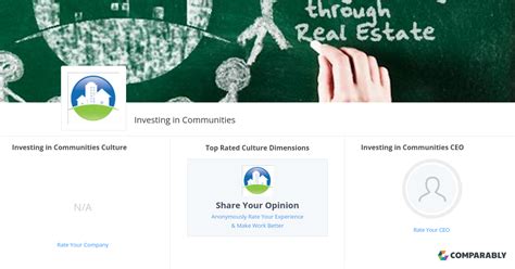 Investing In Communities Culture Comparably