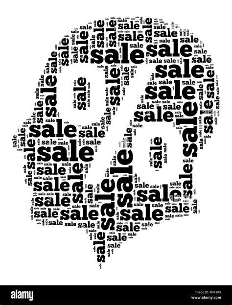 Sale Word Cloud Concept Stock Photo Alamy