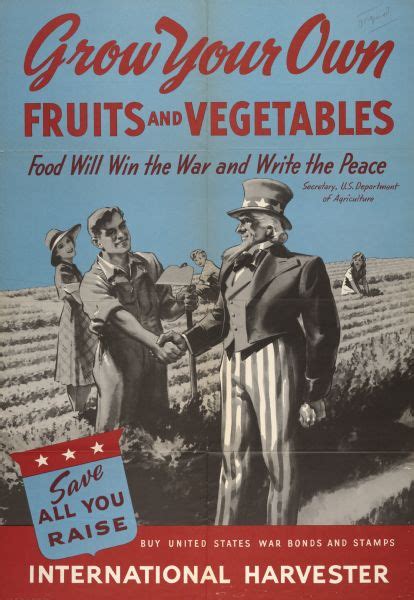 75 Vintage Victory Garden Poster Affiche Img