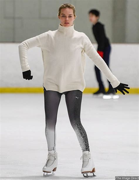 Margot Robbie I Tonya Skating Training