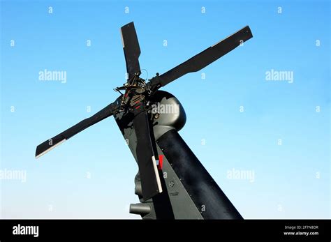 Helicopter Tail Rotor Stock Photo Alamy