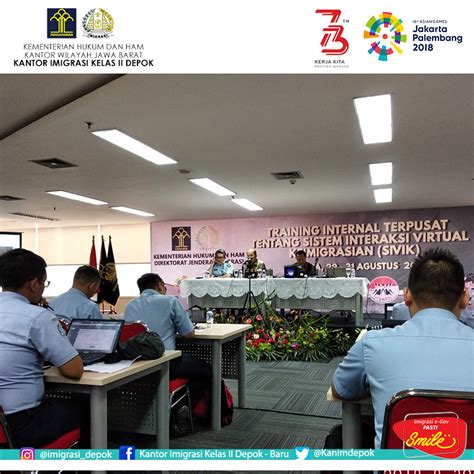 Kegiatan Training Internal Terpusat Tentang Sistem Interaksi Virtual