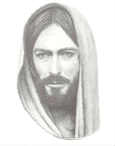 Rostros De Cristo En Blanco Y Negro Jesus Drawings Jesus Tatoo