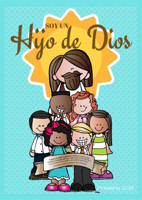 Soy Un Hijo De Dios Primaria 2018 Iglesia Niños Biblia Para Niños