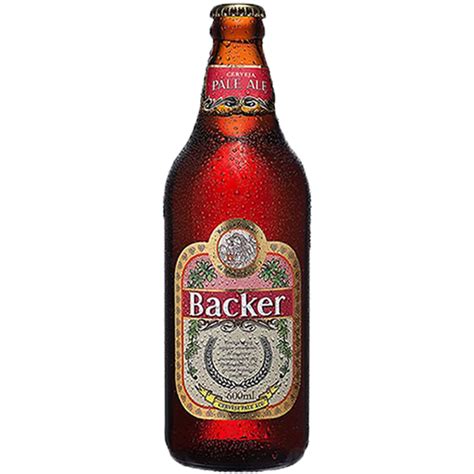 Cerveja Backer Pale Ale Garrafa 600 Ml Supernosso