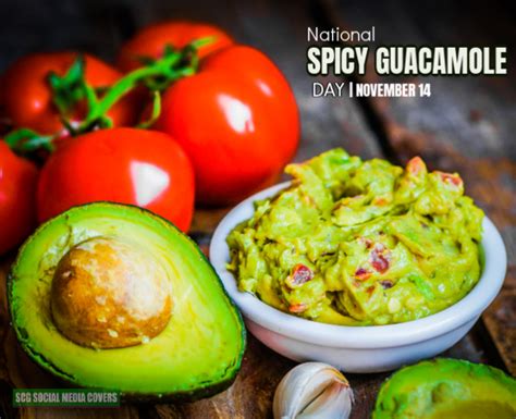 Scg Social Media Covers Banners National Spicy Guacamole Day