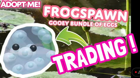 Trading Frogspawn In Adopt Me Meme Pets Update Youtube
