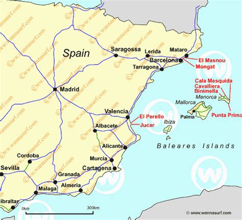 Eastern Spain Map Secretmuseum