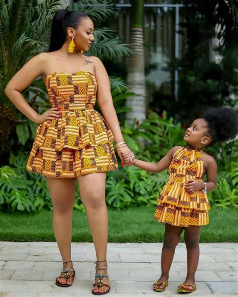 Ultra Smart African Styles For Mother And Daughter Afrocosmopolitan