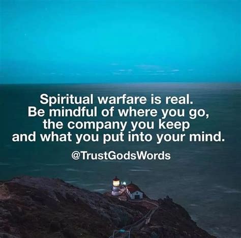 Quotes About Spiritual Warfare Inspiration