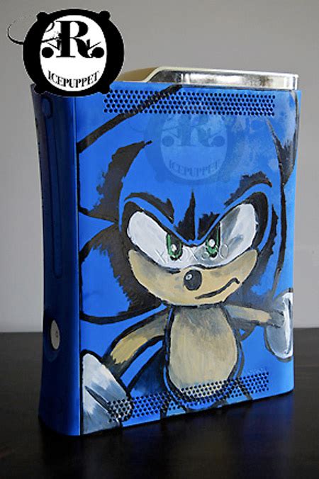 Custom Sonic The Hedgehog Xbox 360 Techeblog