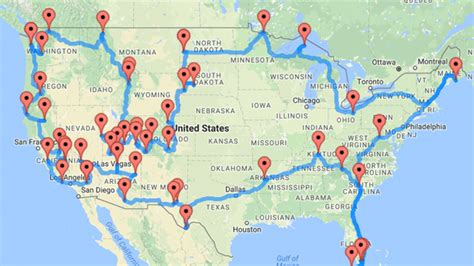 Road Trip Genius Calculates The Shortest Route Through 47 National