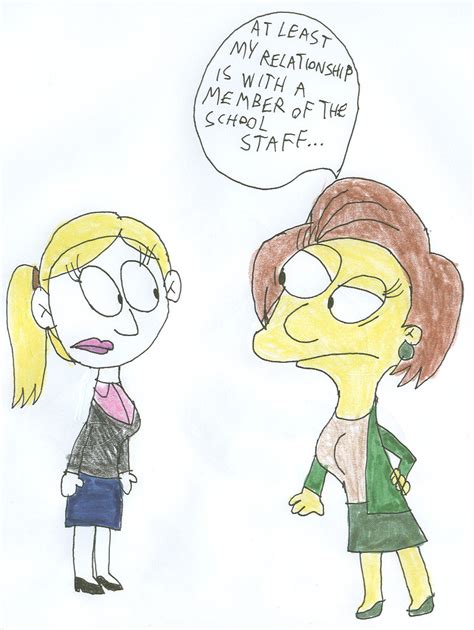 Used to be a common way to address women in a formal or business setting. Mrs. Krabappel vs Miss Stevenson by SithVampireMaster27 on ...