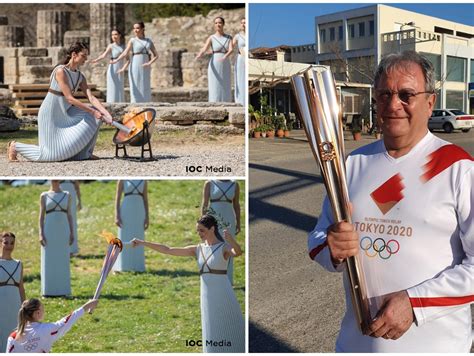 President Fraccari Carries Olympic Torch In Greece World Baseball