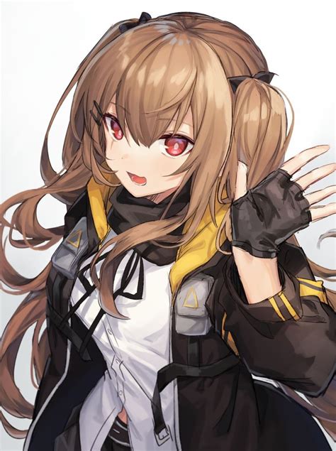 Girls Frontline Ump9 Ilustrasi Karakter Gambar Karakter Gadis Animasi