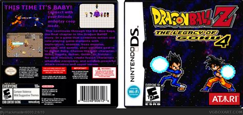 Explosion of dragon punch, is the sixteenth dragon ball film and the thirteenth under the dragon ball z banner. Dragon ball Z : Legacy of Goku 4 Nintendo DS Box Art Cover by Hackmaster6000