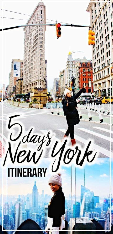 5 Day New York City Itinerary New York December 2018 In 2020 New