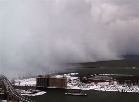 New York Storm Terrifying Video Shows Snow Clouds Advancing Across
