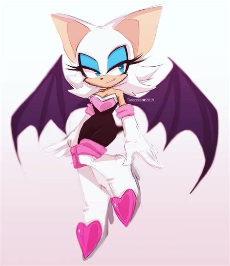 Batgirl 💎 Rouge The Bat Sonic Fan Art Anime