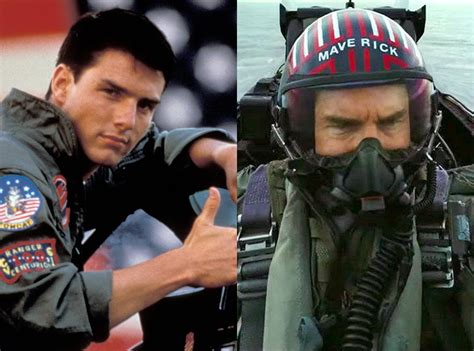 Tom Cruise From Top Gun Stars Then And Now E News