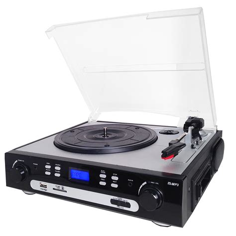 Supersonic 97094314m 3 Speed Professional Turntable System