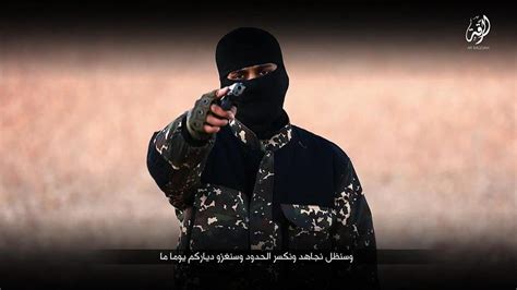 Masked Man In Isis Video ‘is Suspected Briton Al Arabiya English