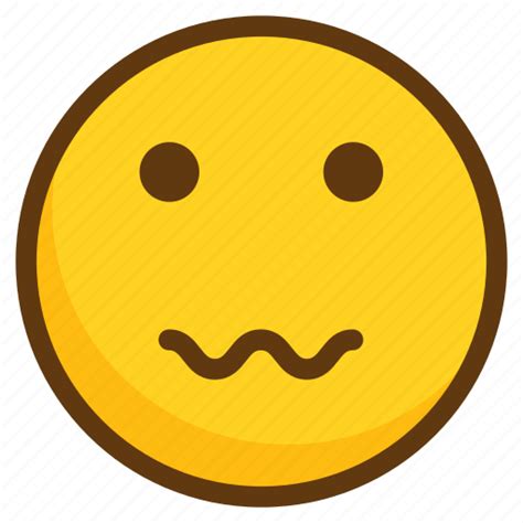 Avatar Emoji Emoticon Emotion Nervous Smile Smiley Icon