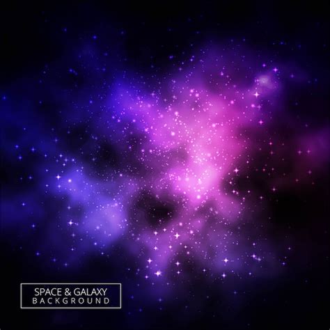 Premium Vector Abstract Shiny Colorful Galaxy Background