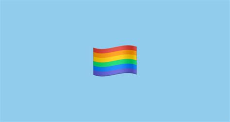 Adding that symbol to the rainbow flag emoji decomposes the rainbow flag into a flag emoji and a. ️‍🌈 Rainbow Flag Emoji