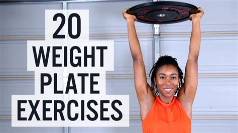 Exercises Using A Weight Plate Youtube
