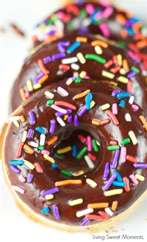 We are no strangers to baked donuts here on bigger bolder baking, however this recipe is different. Chocolate Glazed Baked Donuts - Living Sweet Moments