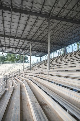Empty Stands At A Rodeo Arena Stock Photo Download Image Now