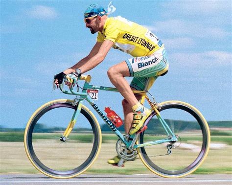 Vintage selle italia titanium flite saddle yellow dated 1997 marco pantani era. Parlamento Ciclista - Fotos de Marco Pantani - El Baúl de ...