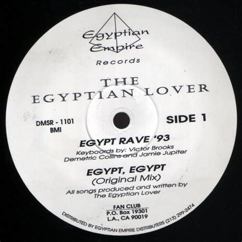 The Egyptian Lover Egypt Rave 93 1993 Vinyl Discogs