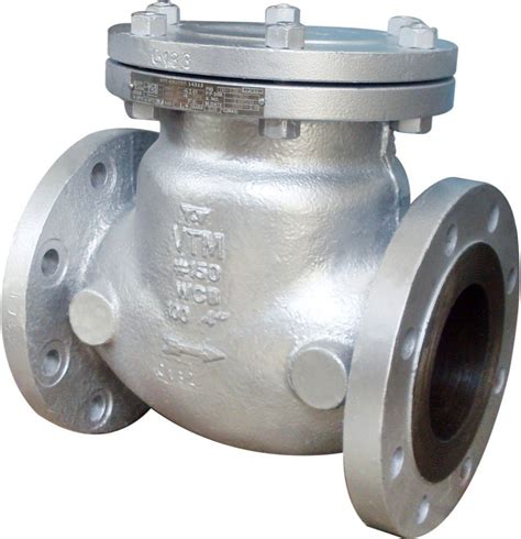 6 Inch Cast Steel Swing Check Valve Flanged Sai Flow Technologies