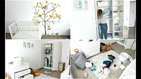 With no separate room for their new baby, tabitha and her husband came up with a creative storage solution that also doubles as decor (how can you resist cute little outfits on display??). HUGE NURSERY WARDROBE DECLUTTER | IKEA BABY NURSERY IDEAS ...
