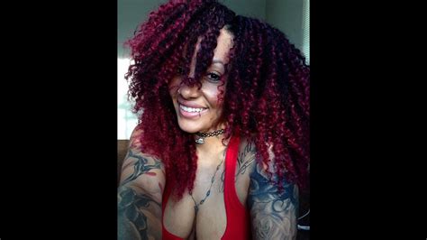 This one resembles natural hair and i'm soooo in love with. Crochet braids Update | Freetress Water wave Color TT530 ...